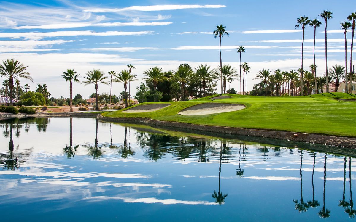 Canyon Gate Country Club golf course in Las Vegas, Nevada