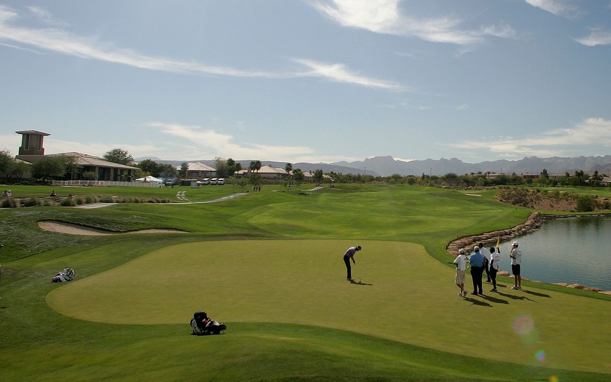 TPC Las Vegas golf course in Las Vegas, Nevada