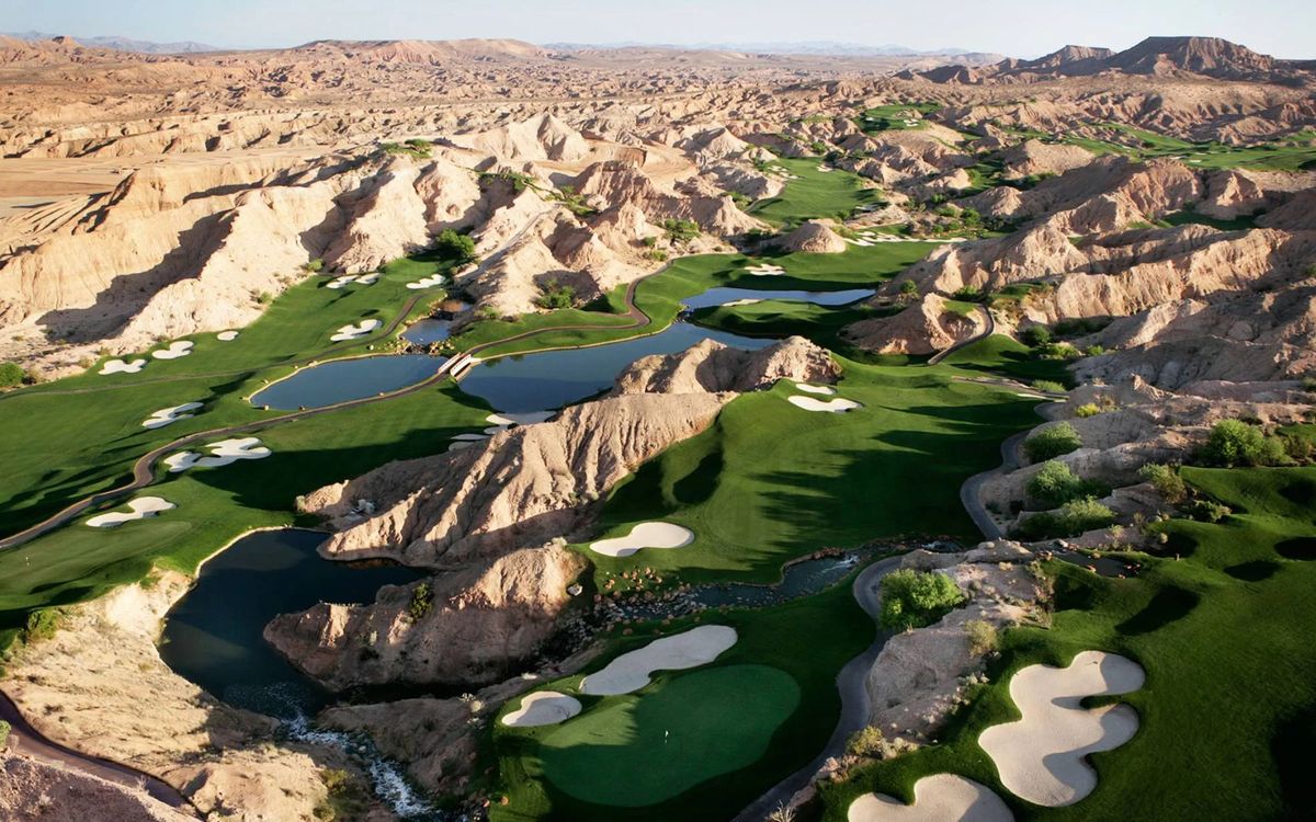 Wolf Creek Golf Club golf course in Mesquite, Nevada
